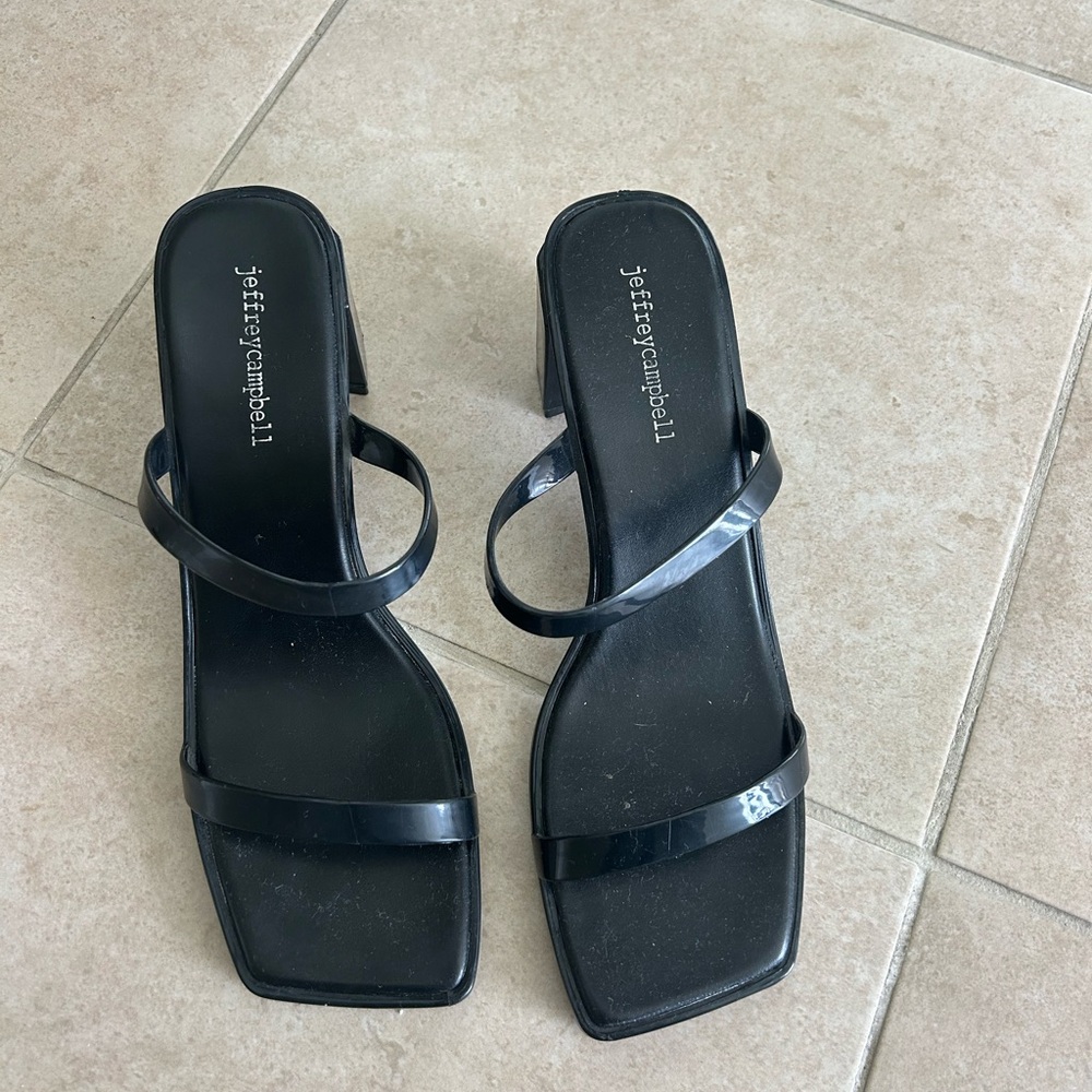 Jeffrey Campbell Black Women's Sandals